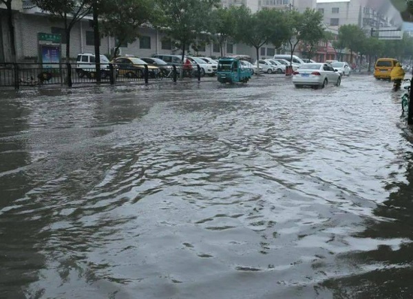 河南平顶山暴雨亲历者:没看到雨停不敢睡觉